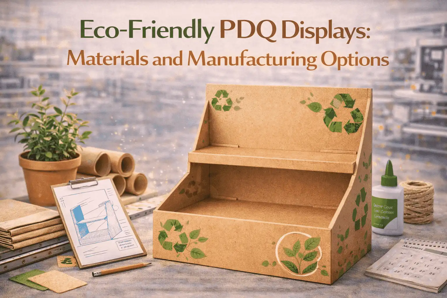 Eco-Friendly PDQ Displays: Materials and Manufacturing Options